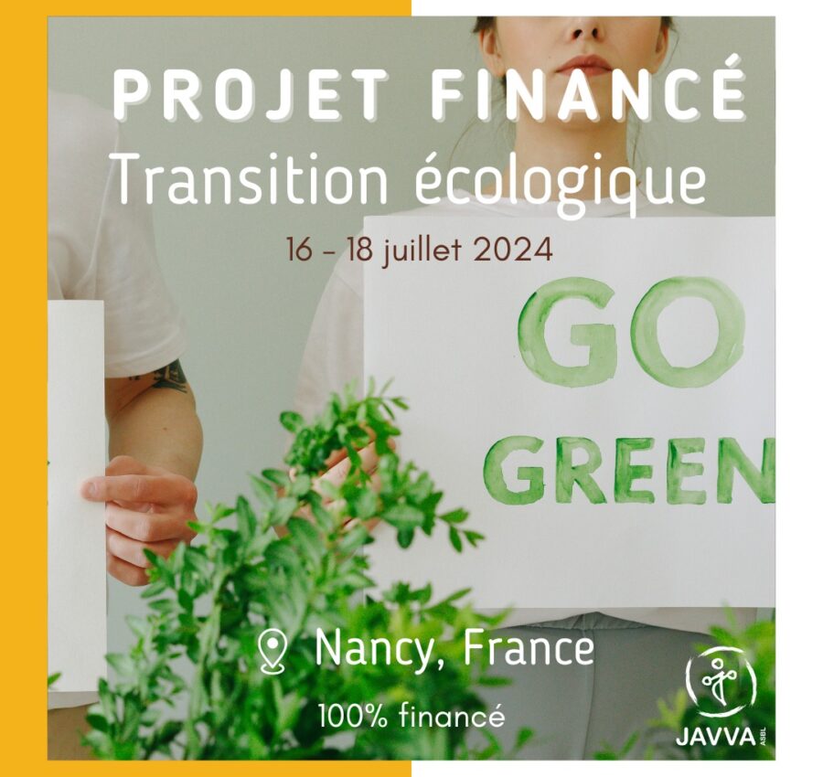 Participe à notre projet transition écologique du 16 au 18 juillet 2024 !