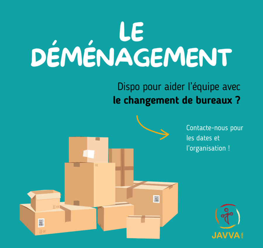 Le jour du déménagement de nos bureaux est arrivé !