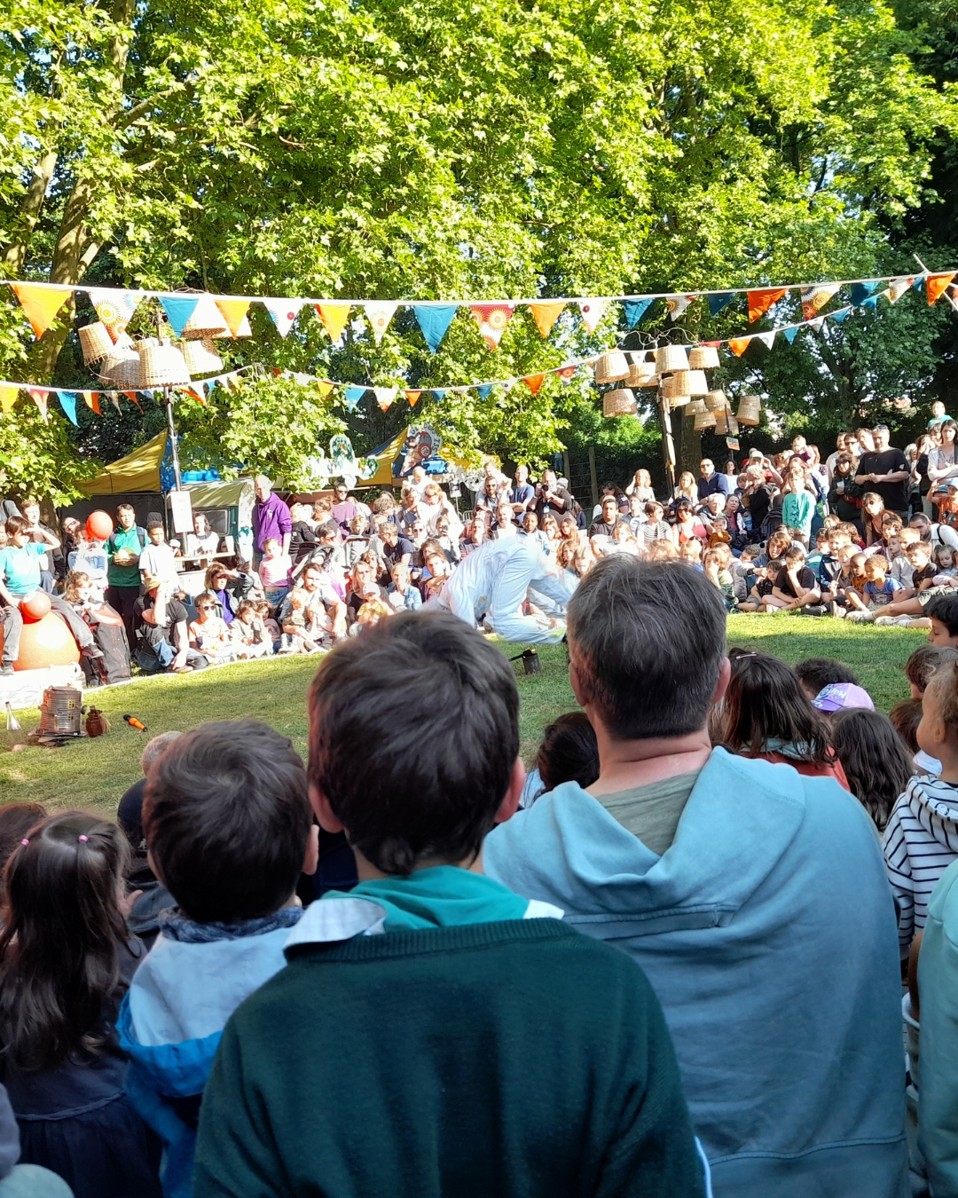 Nos volontaires au Festival Jam’in Jette !