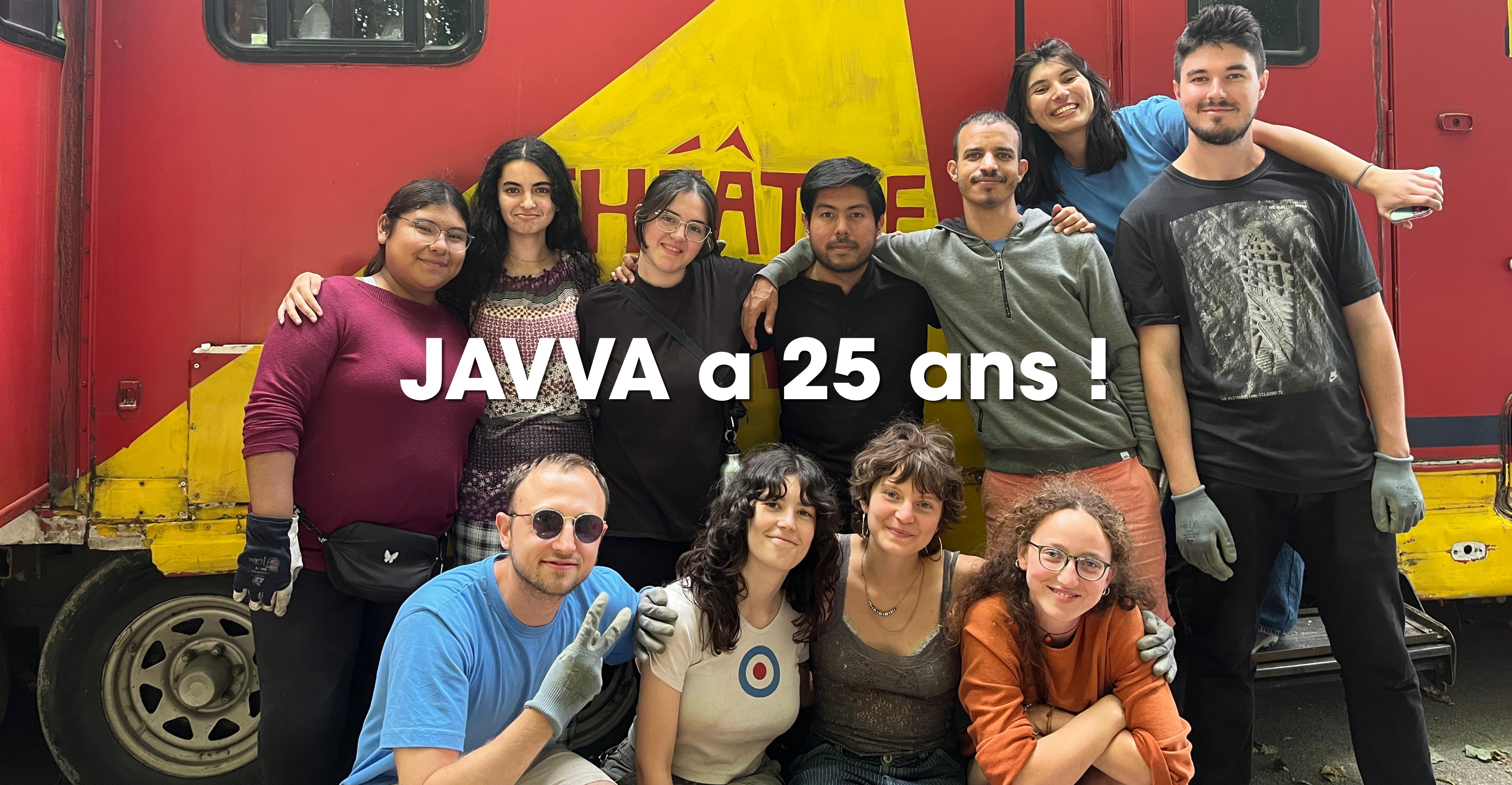 JAVVA fête ses 25 ans ! Célébrons cet anniversaire ensemble !